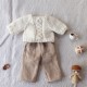 Aran handknitted sweater