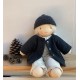 Sewign and knitting pattern coat and hat for Happy to see you