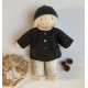 Sewign and knitting pattern coat and hat for Happy to see you