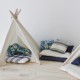 Petit tapis de sol et coussin pour les poupées