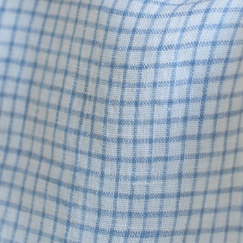 pale blue checks