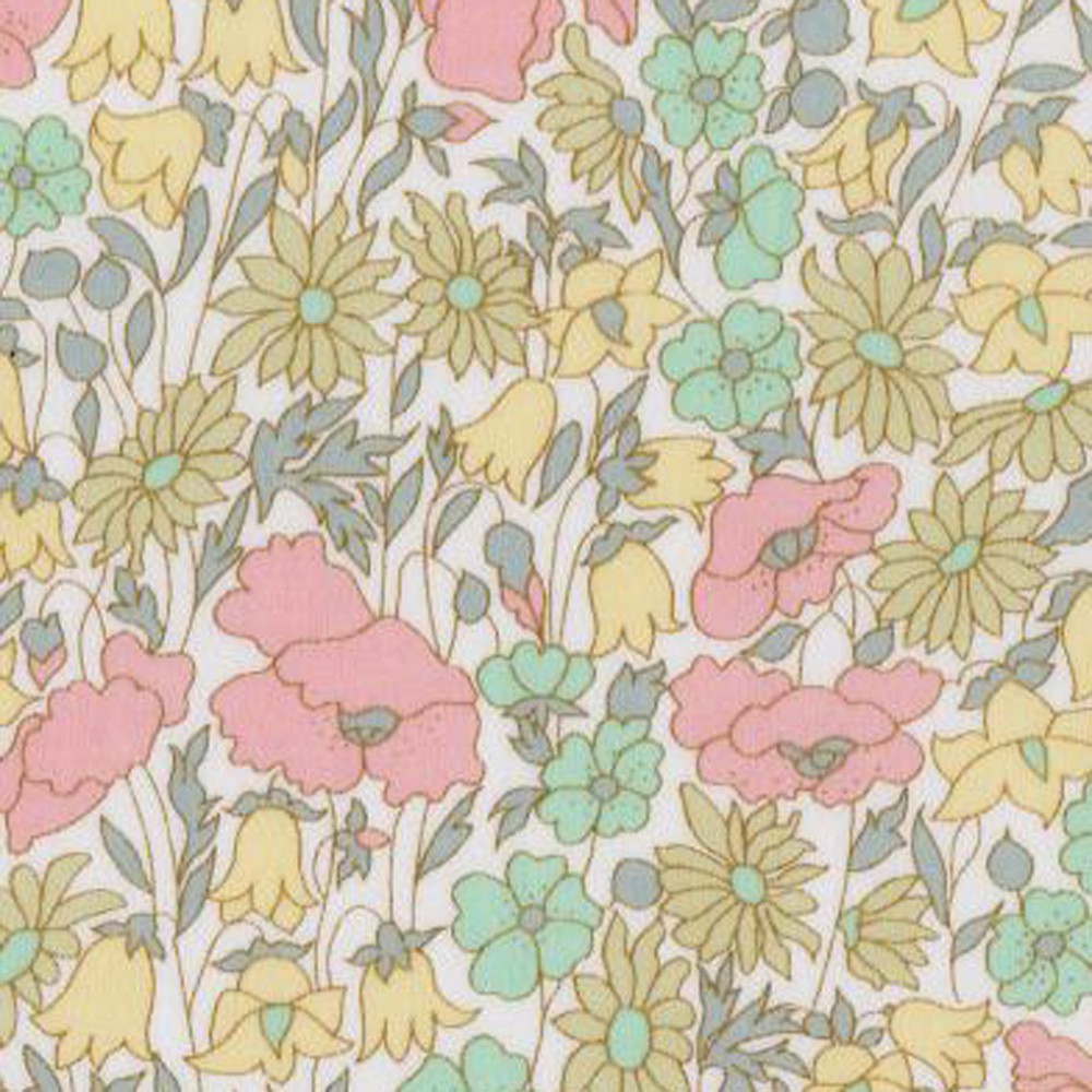 Liberty of London Poppy & Daisy pastel